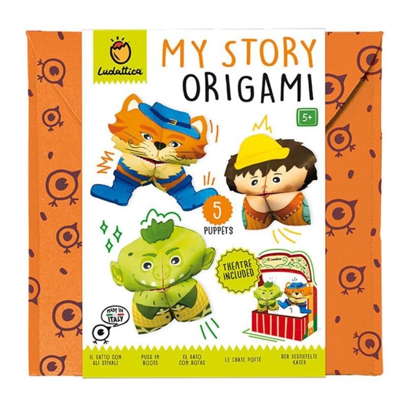 Origamiden Hikayeler - Çizmeli Kedi