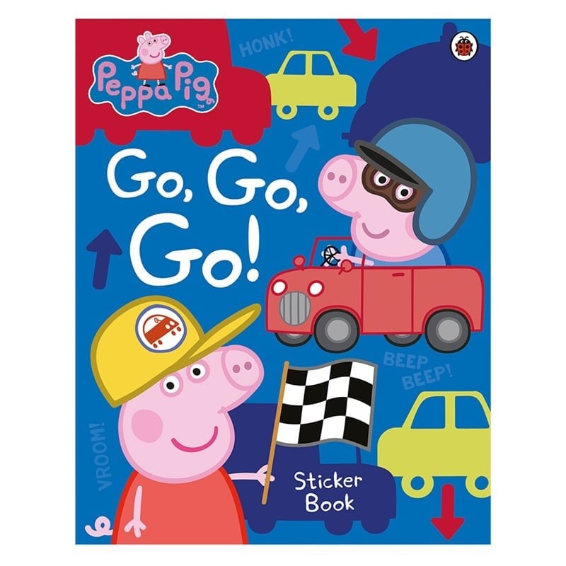 Peppa Pig - Go- Go- Go Sticker Book
