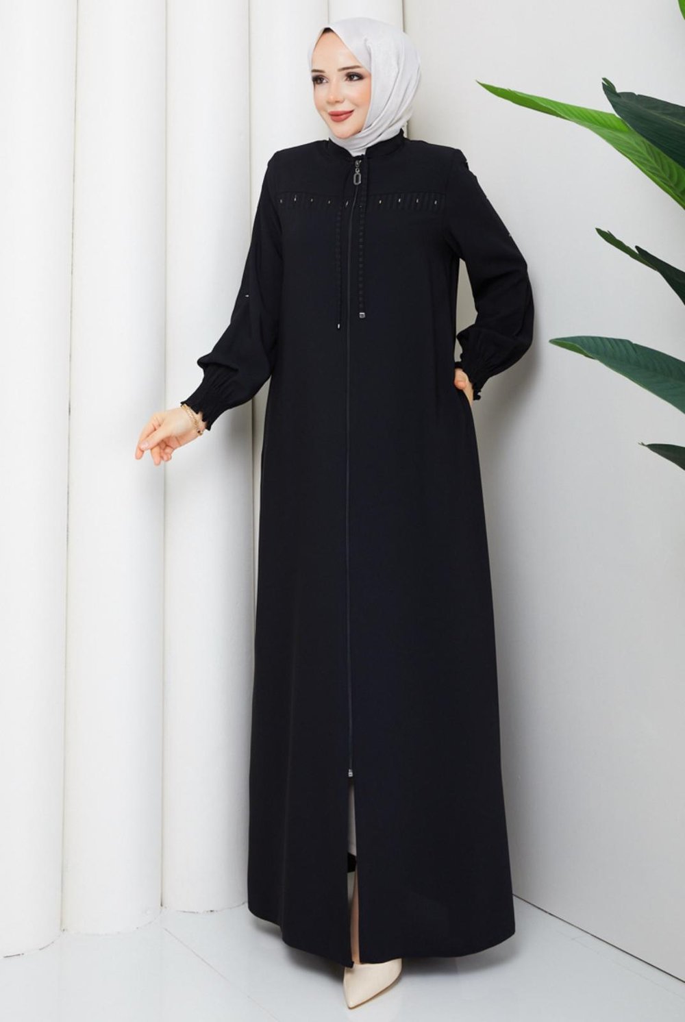 KOLU ZIMBALI FERACE / Siyah