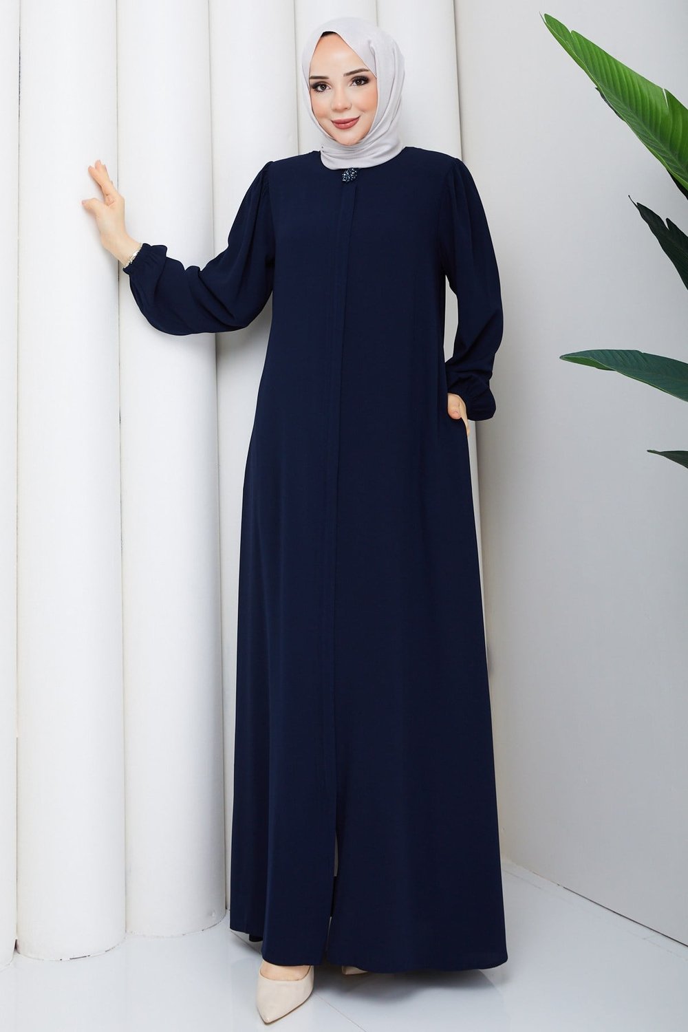 MODERN KESİM ZARİF FERACE / Lacivert