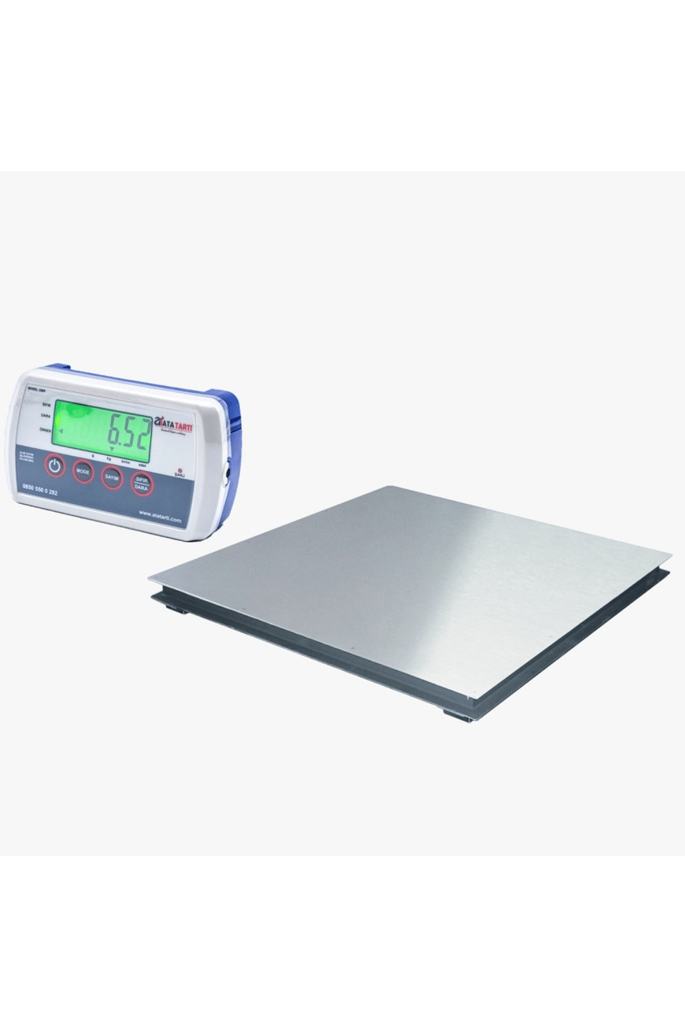 600 Kg Elektronik Kantar – 120x200 cm Platform