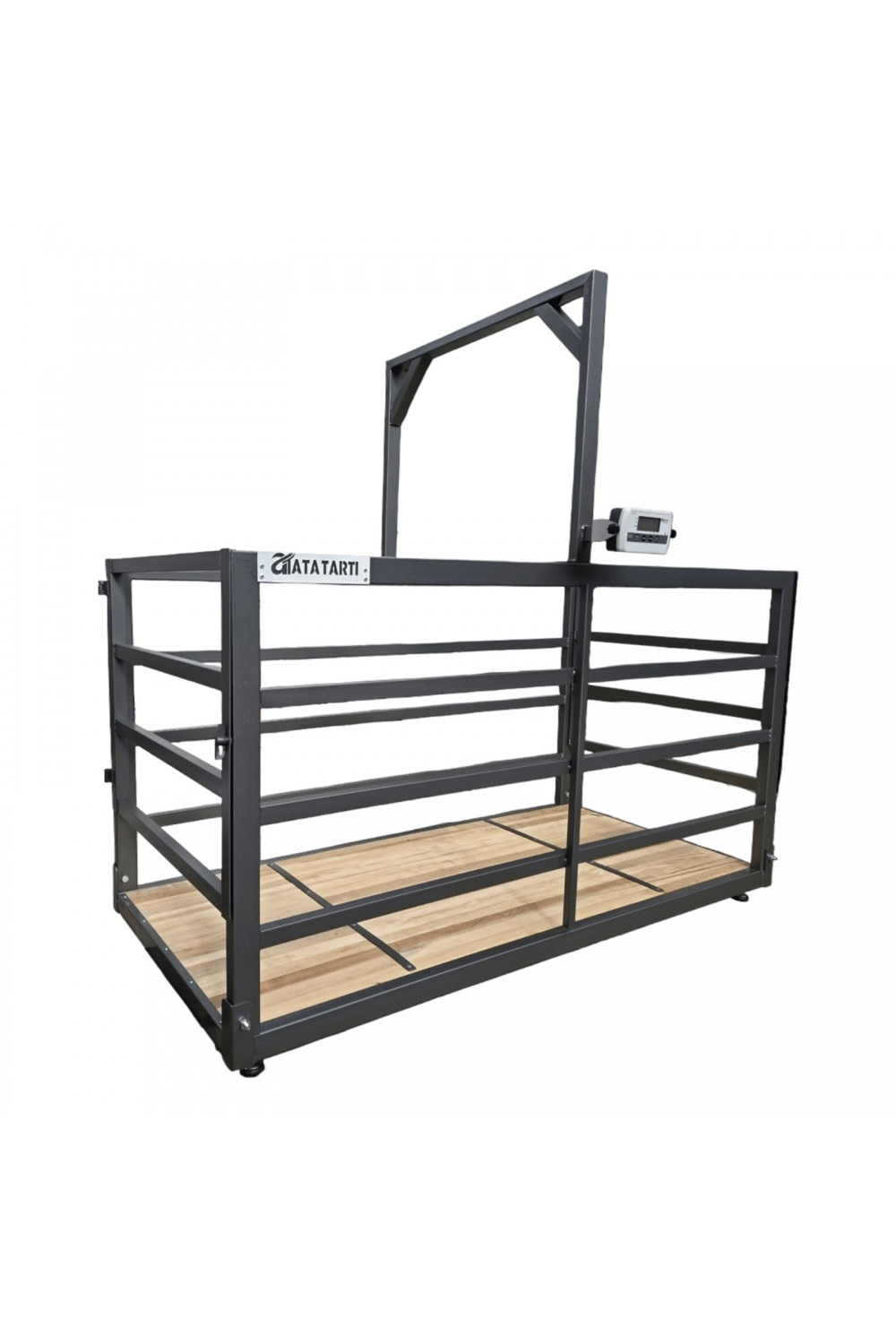 Ata EMR Ahşap Tabanlı Büyükbaş Hayvan Baskülü 1 Ton / 2 Ton 95×195cm