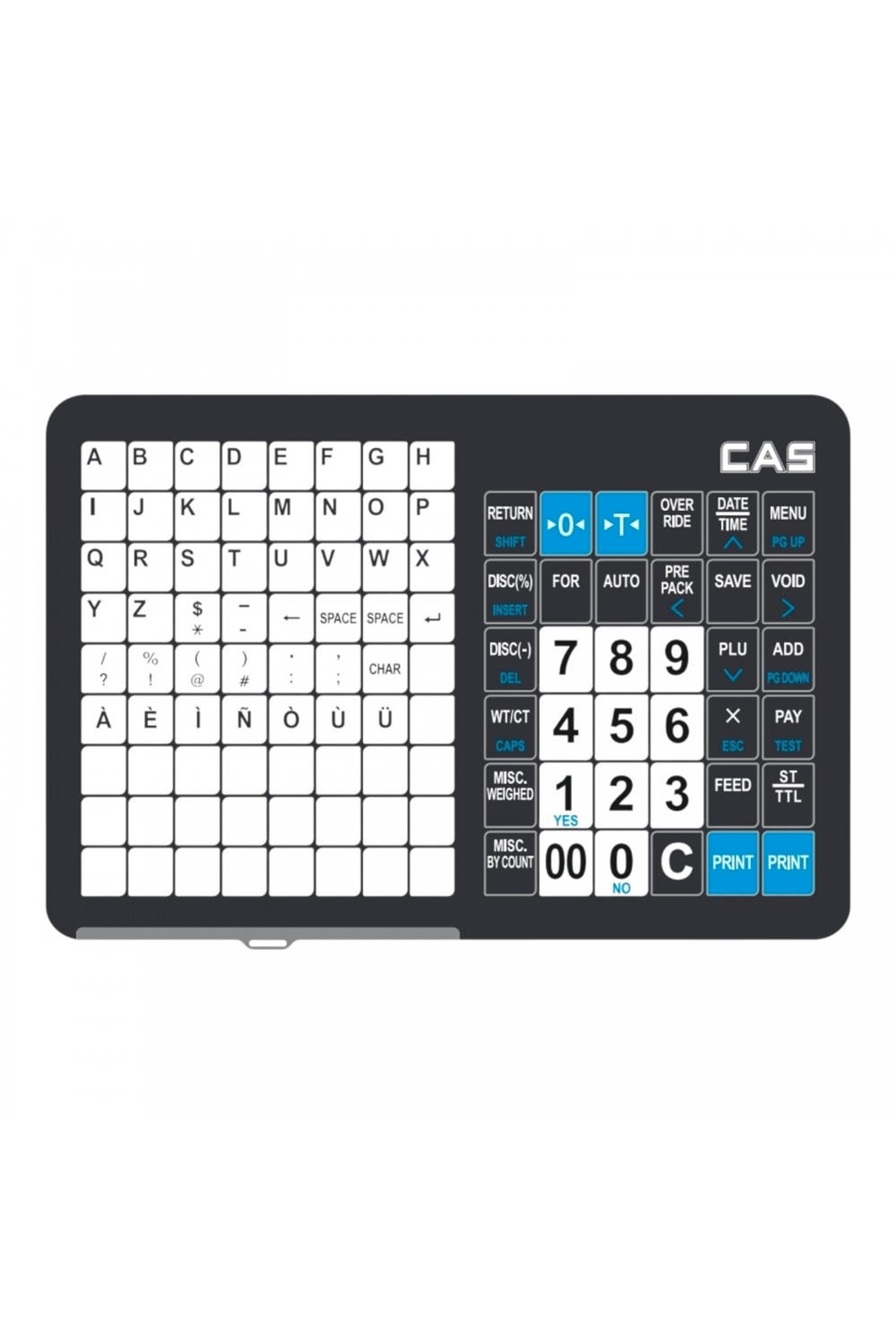 CAS CN1 Barkodlu Terazi (Etiket Yazıcılı)
