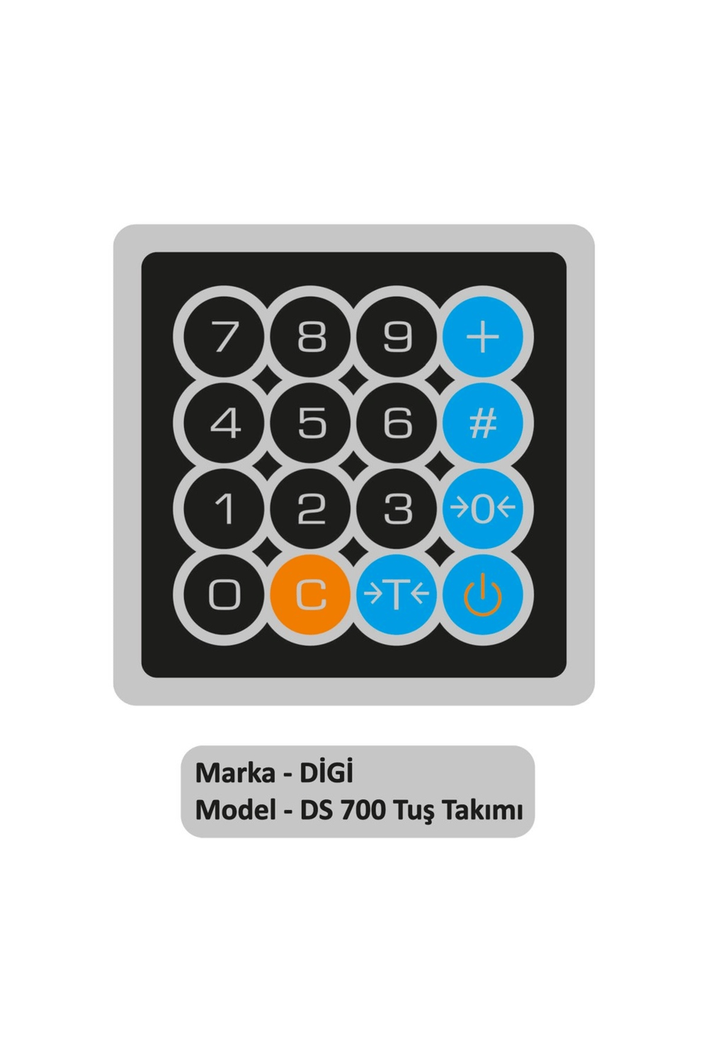 Digi Ds 700 Tuş Takımı