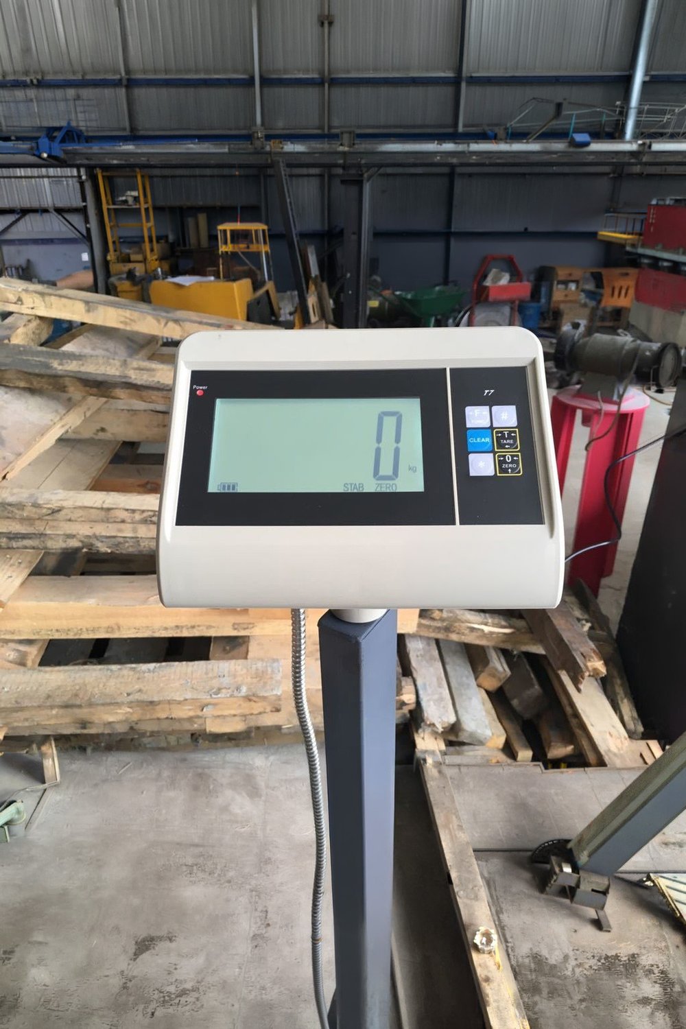 Düz Platform Baskül 10 Ton 150x500 Cm Özel Üretim
