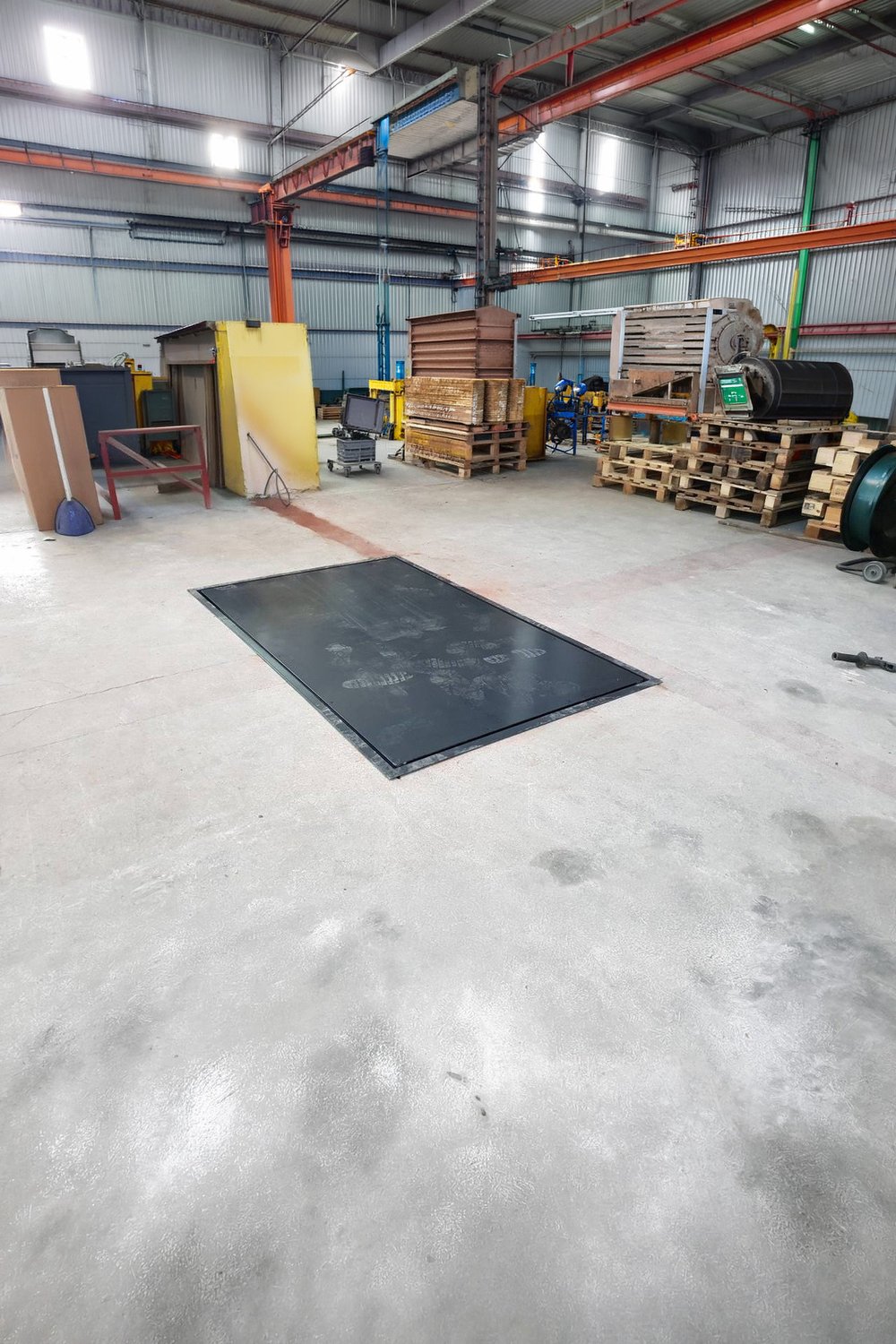Düz Platform Gömme Baskül Kantar 3 Ton 150x200 Cm Özel Üretim