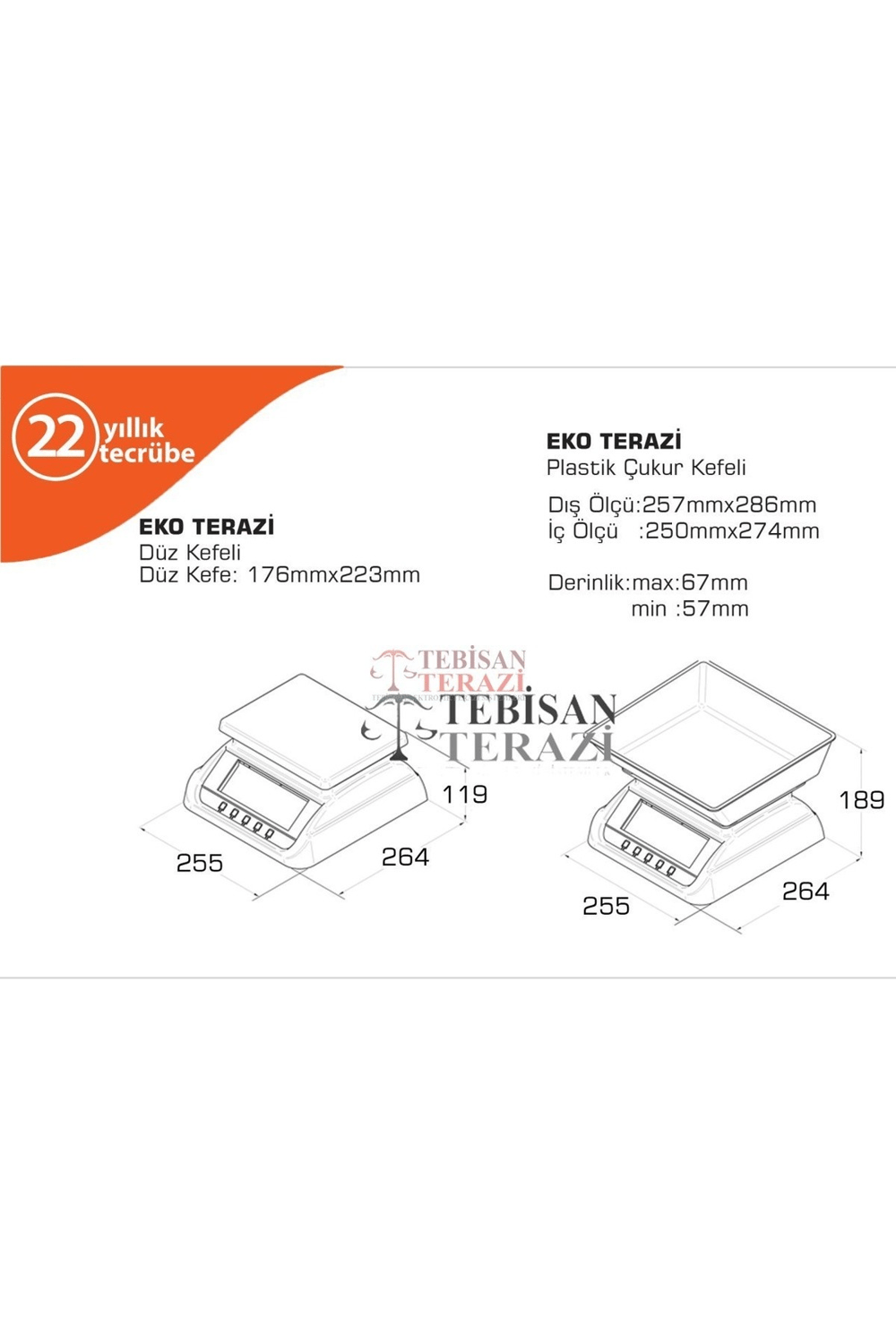 EKO 6 KG X 1 GR TARTIM TERAZİSİ