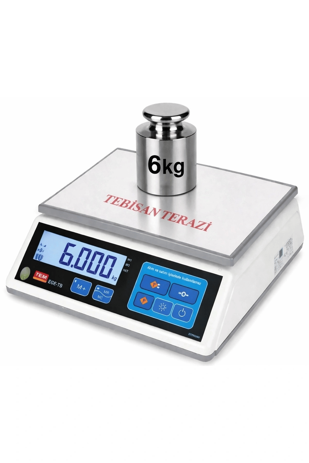 TB 6 KG X 0,2 GR TARTIM TERAZİSİ