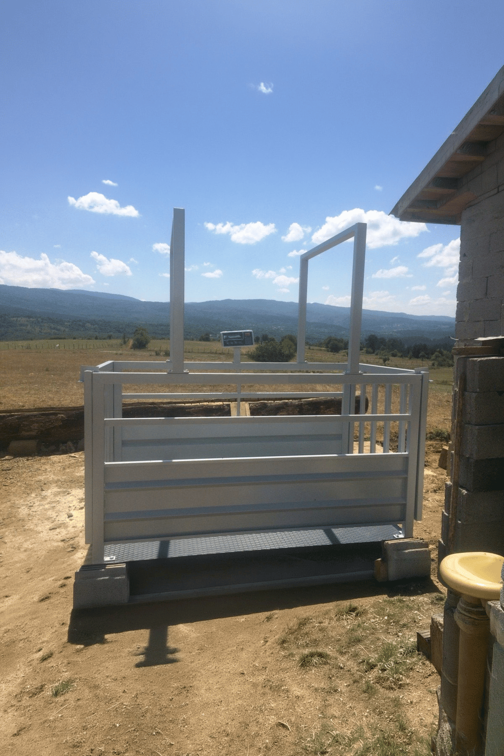 TEB 1500 KG X 500 GR 110 X 200 CANLI HAYVAN BASKÜLÜ