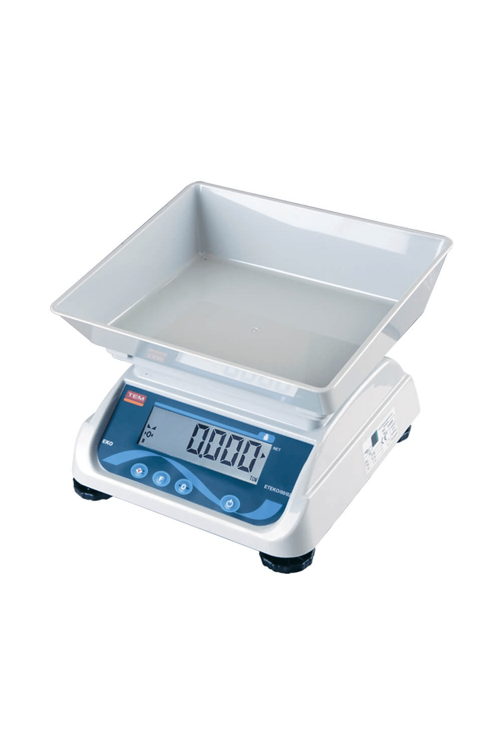 TEM EKO Terazi LCD EKO+ Serisi Onaylı 3/6/15/30 kg