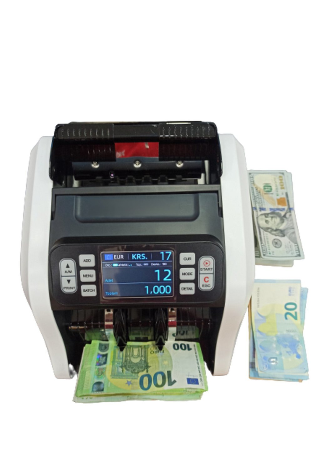 YILDIRIM Pro Mix Para Sayma Makinesi / Dolar Karışık Sayma ve Sahte Para Tespit Etme (USD-EURO-TL)