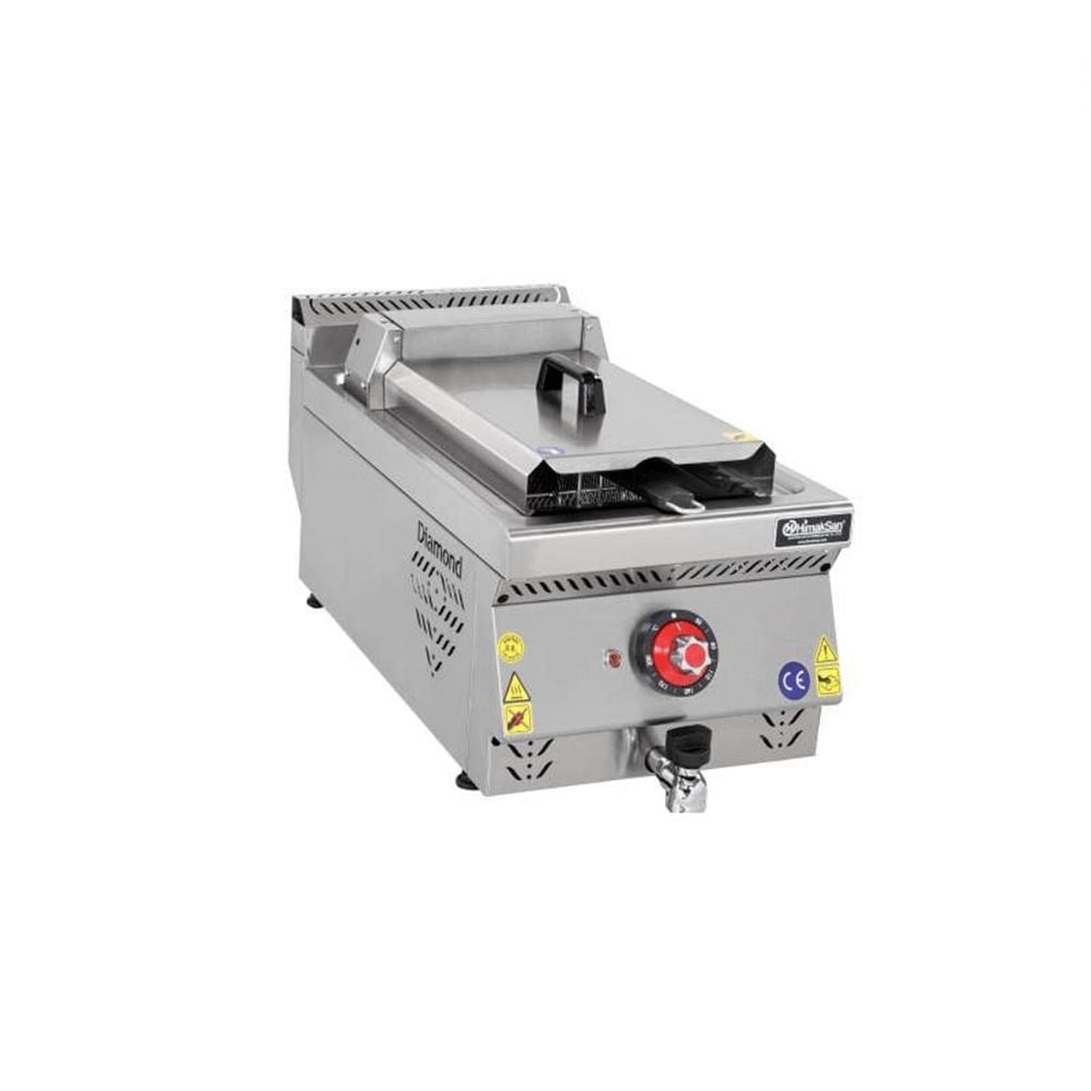 9 LT SETÜSTÜ FRİTÖZ 380V ELEKTRİKLİ HİMAKSAN