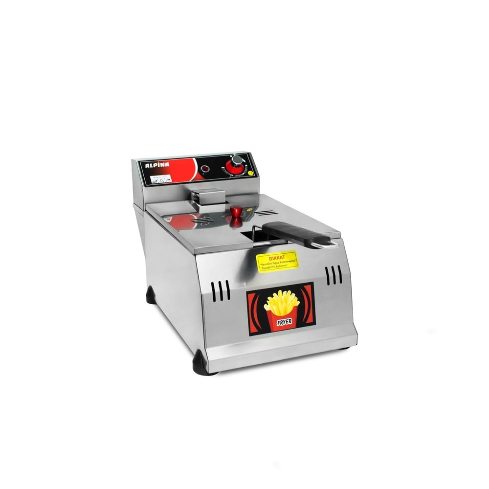 ALPİNA 5 LT FRİTÖZ ELEKTRİKLİ