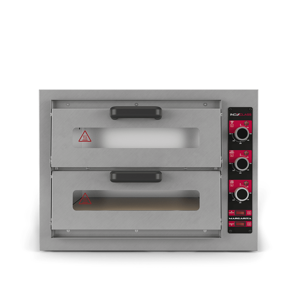 INOXCLASS 41x41 ÇİFT KATLI MİNİ PİZZA FIRINI M302EL