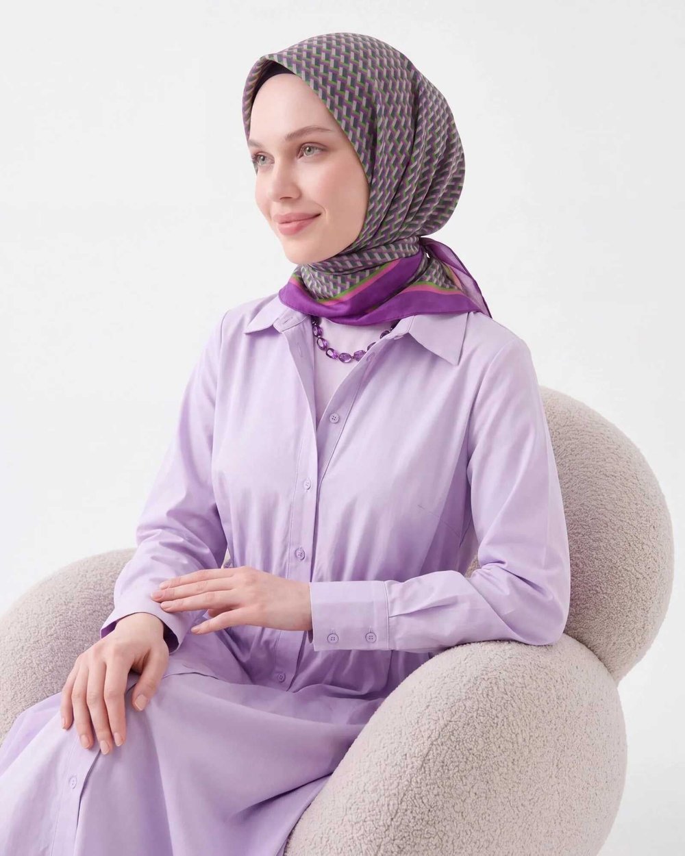 Silkhome Olinda İpek Eşarp
