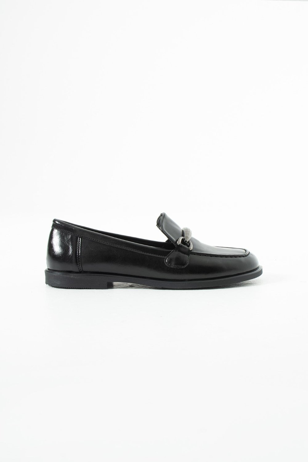 Siyah Rustik Loafer