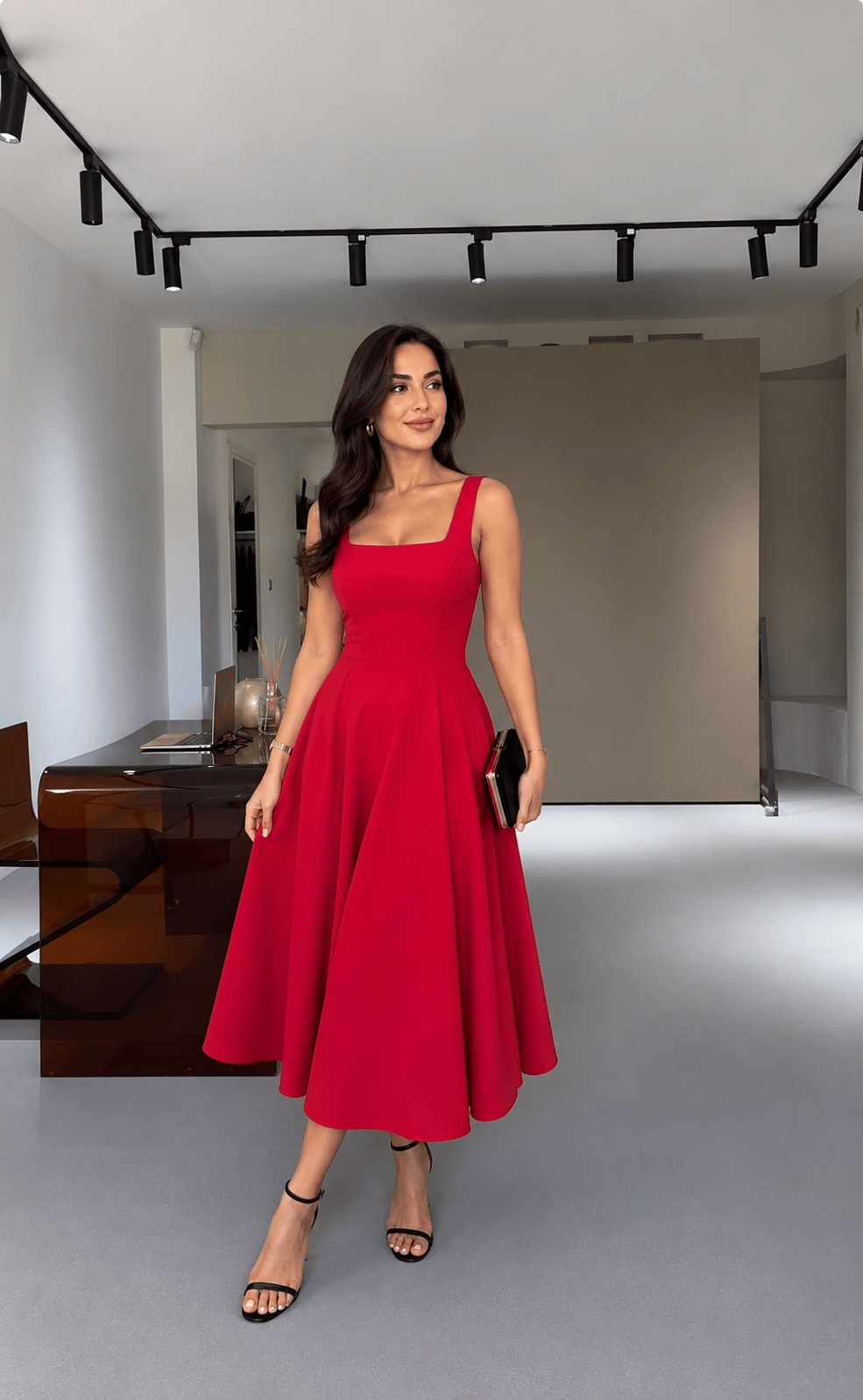 Kırmızı  Hürrem Elbise