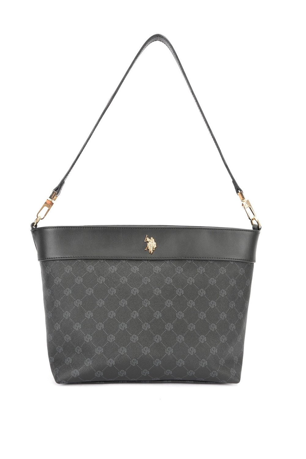 U.S. Polo Assn. Kadın Omuz ve Çapraz Çanta US26561 Siyah