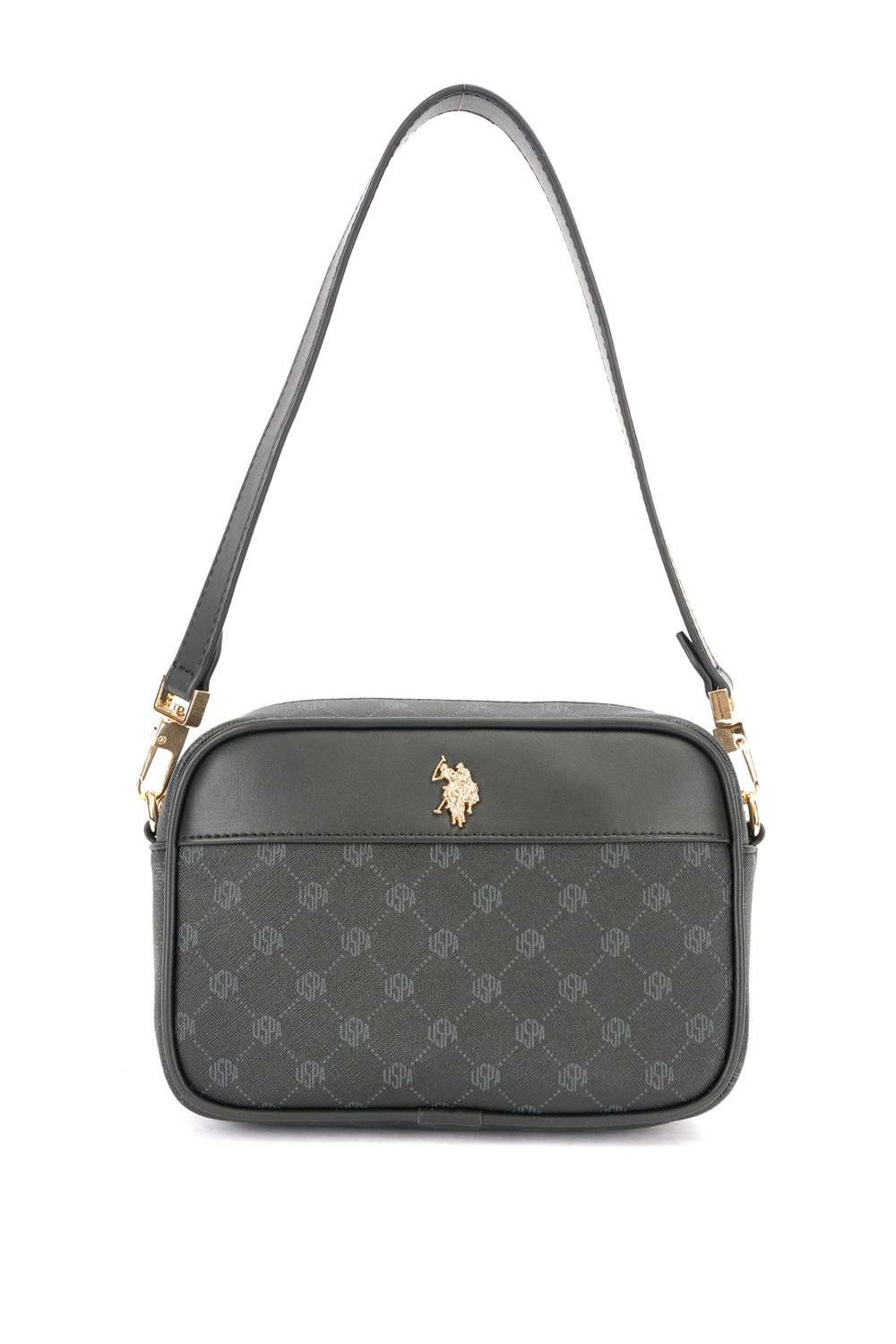 U.S. Polo Assn. Kadın Omuz ve Çapraz Çanta US26562 Siyah