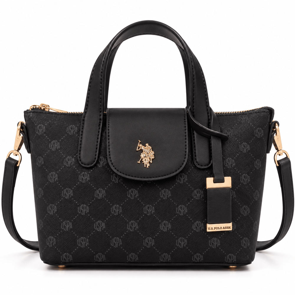U.S. Polo Assn. Kadın El, Omuz ve Çapraz Çanta US26556 Siyah
