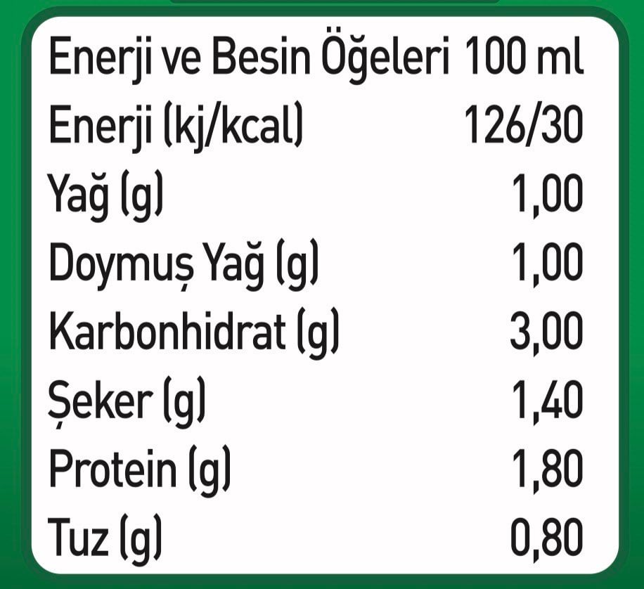 Ekşi Ayran 270 ml x 20 Adet