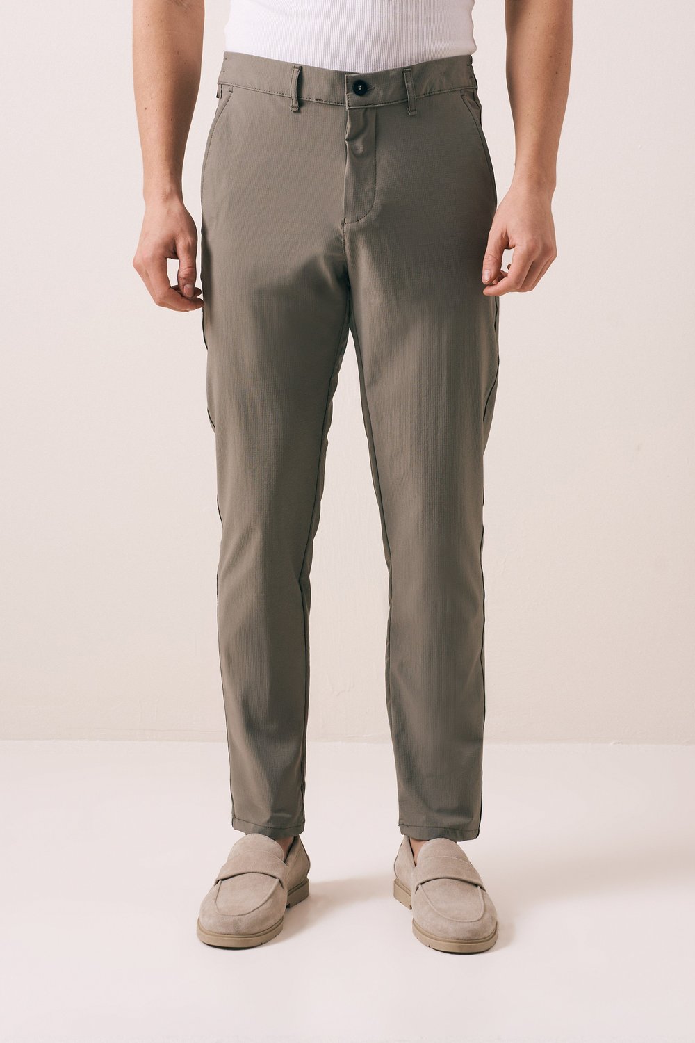 RAHAT DOKULU SLIM FIT PANTOLON