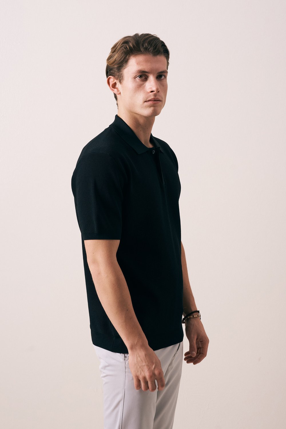 REGULAR FIT DÜĞMELİ POLO YAKA TRİKO T-SHIRT