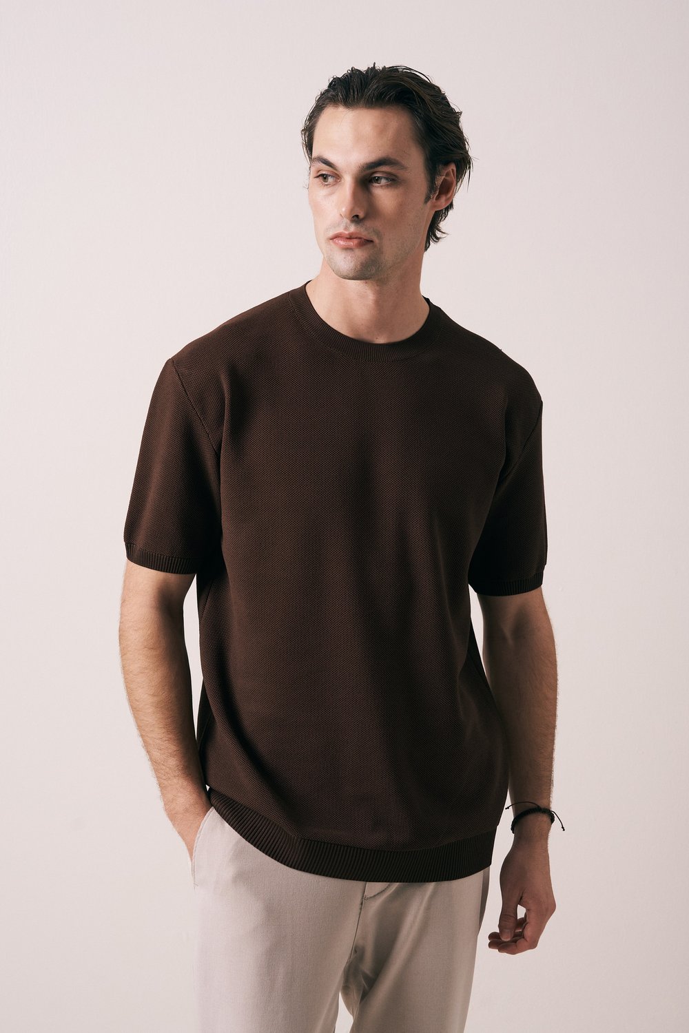 REGULAR FIT TRİKO T-SHIRT