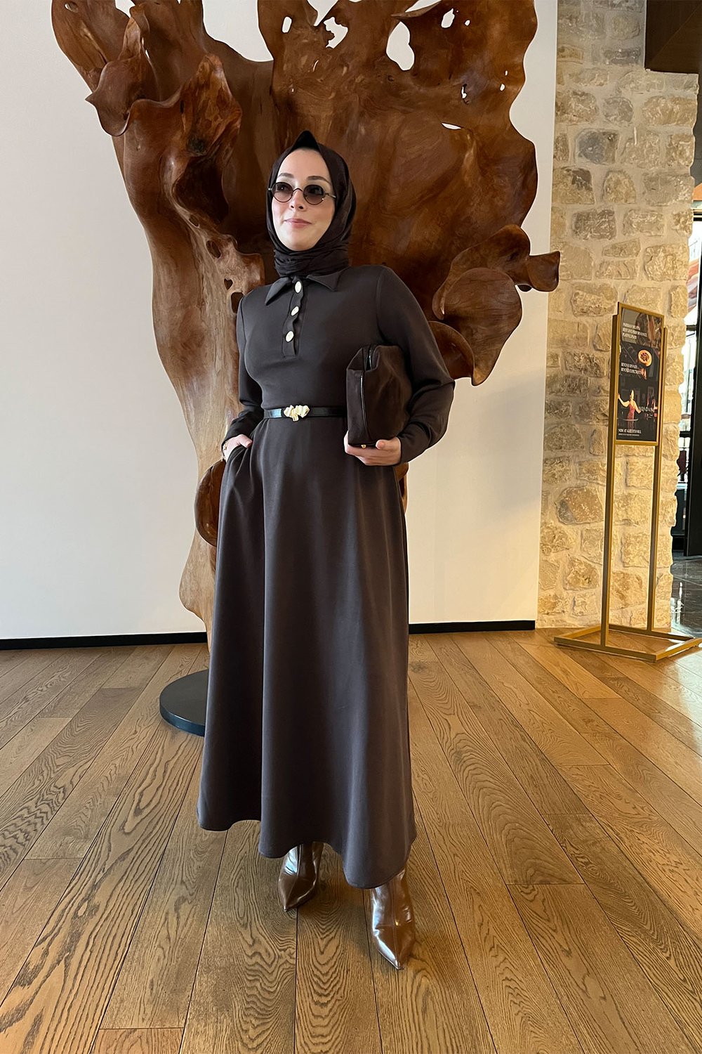 Oysho Model Mocca Elbise