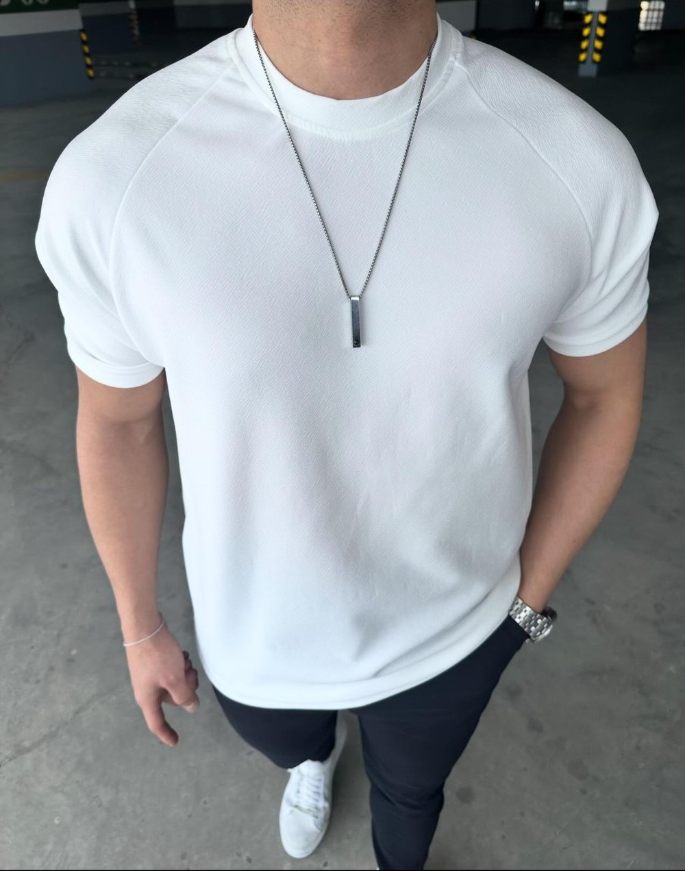 The Mass Krep Tshirt Beyaz