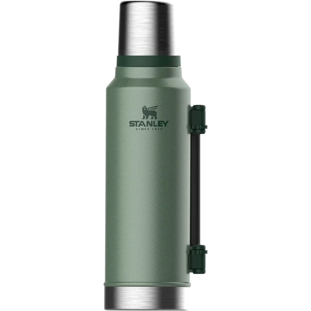 Stanley Klasik Vakumlu Çelik Termos 1.4 Lt yeşil - Hammertone Green