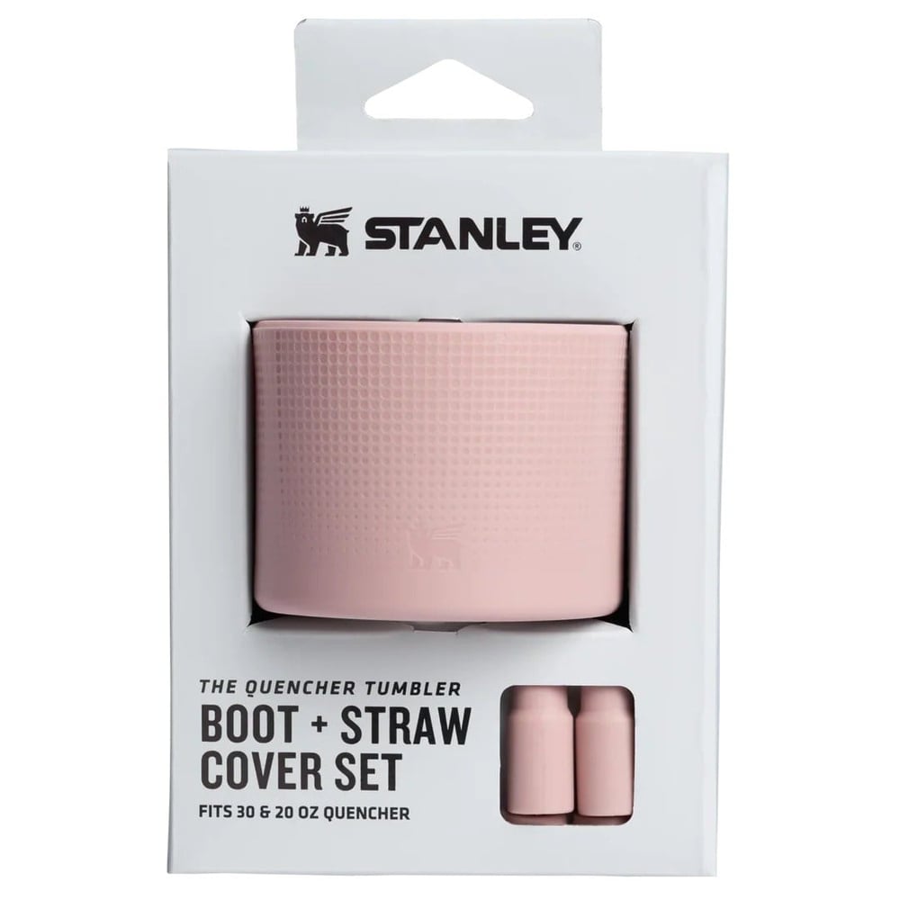 Stanley The Quencher Boot + Straw Topper 20oz / 30oz - Pink Dusk