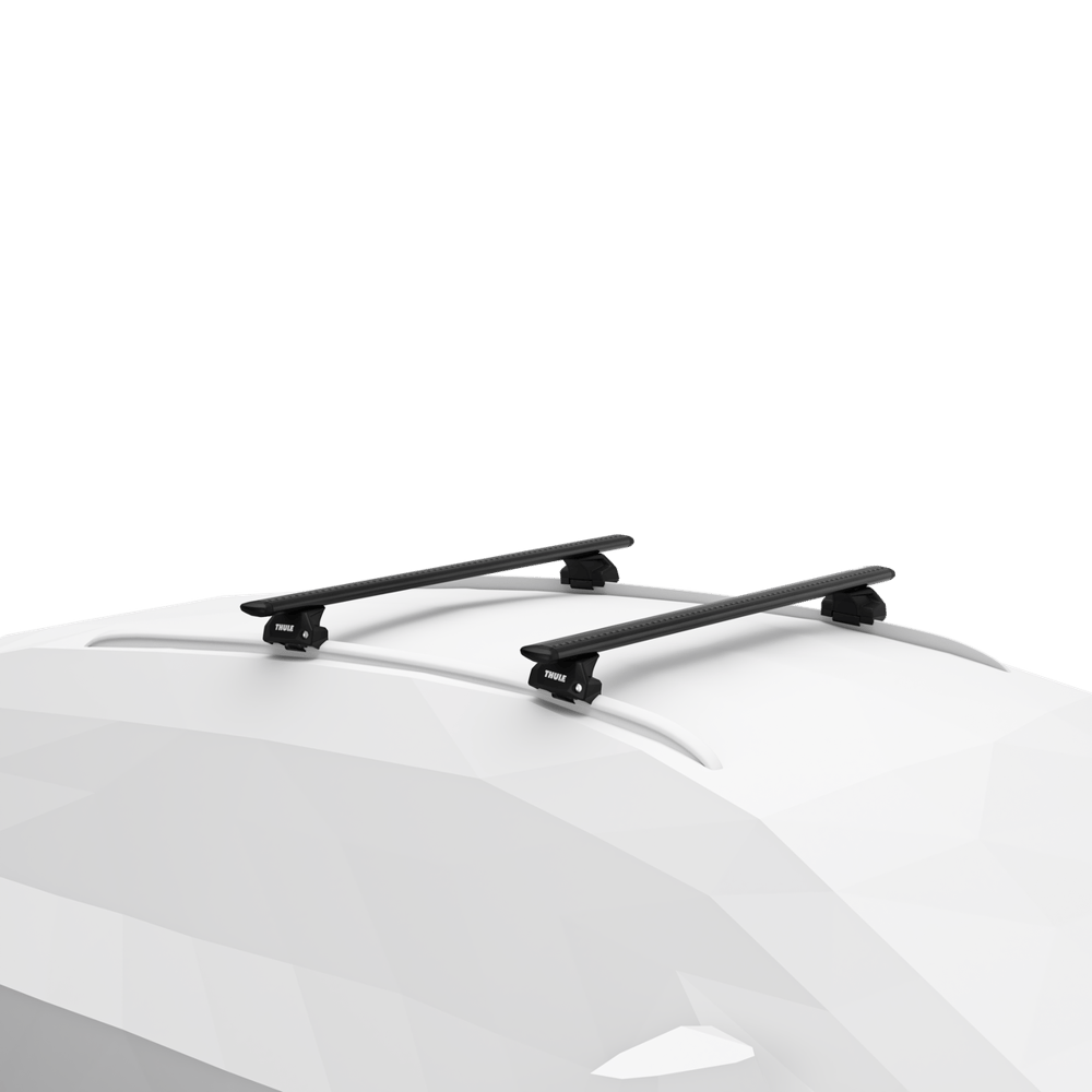 Thule Wingbar Evo Bitişik Raylı Araç Üzeri Taşıyıcı Sistem - Siyah Barlı