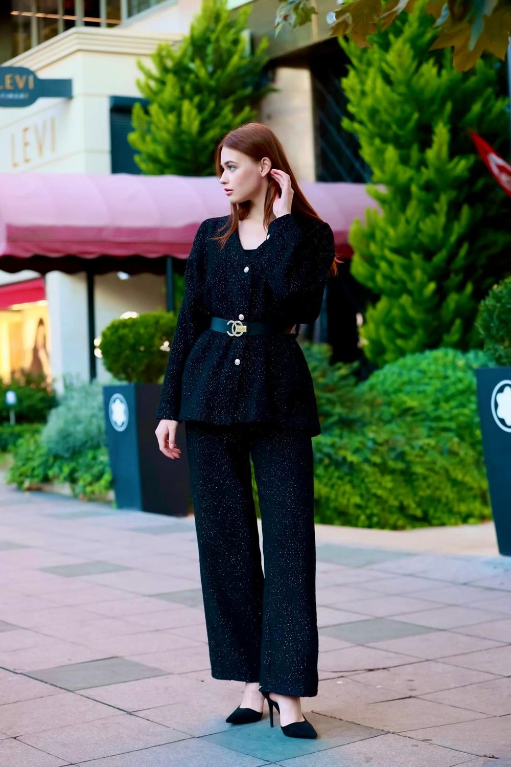 Chanel Takım Lacivert