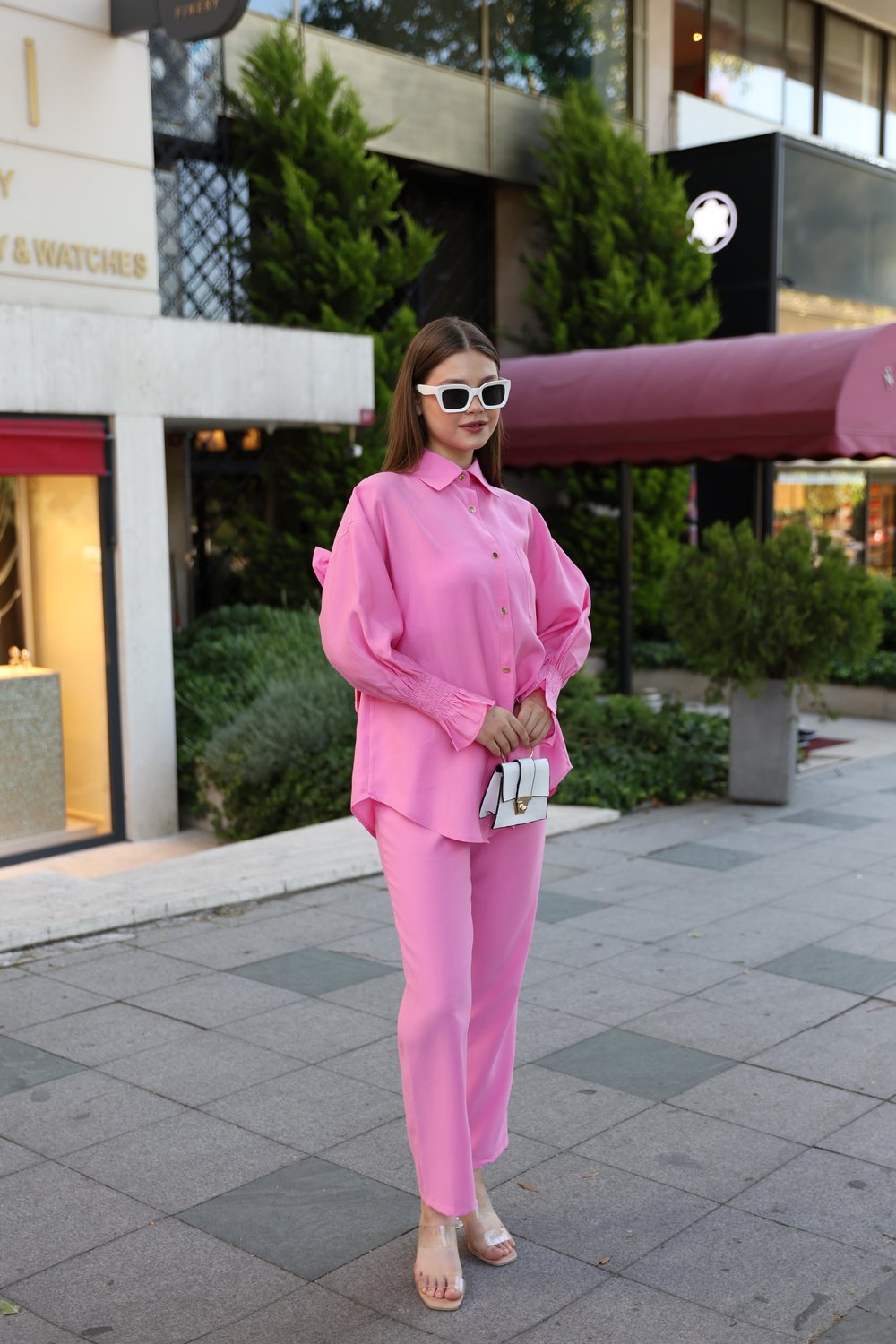 Papyon Detaylı Candy Takım Pembe