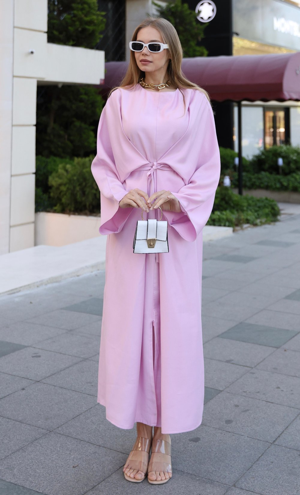 Periy Elbise Pembe