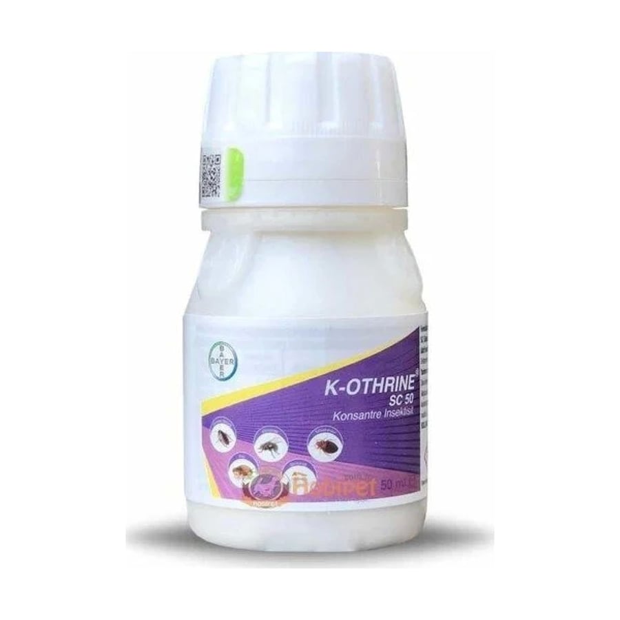 Bayer K-Othrine SC 50 ml Oda Spreyi Hamam Böceği İçin Hızlı Sonuç Sağlayan Etkili Ürün