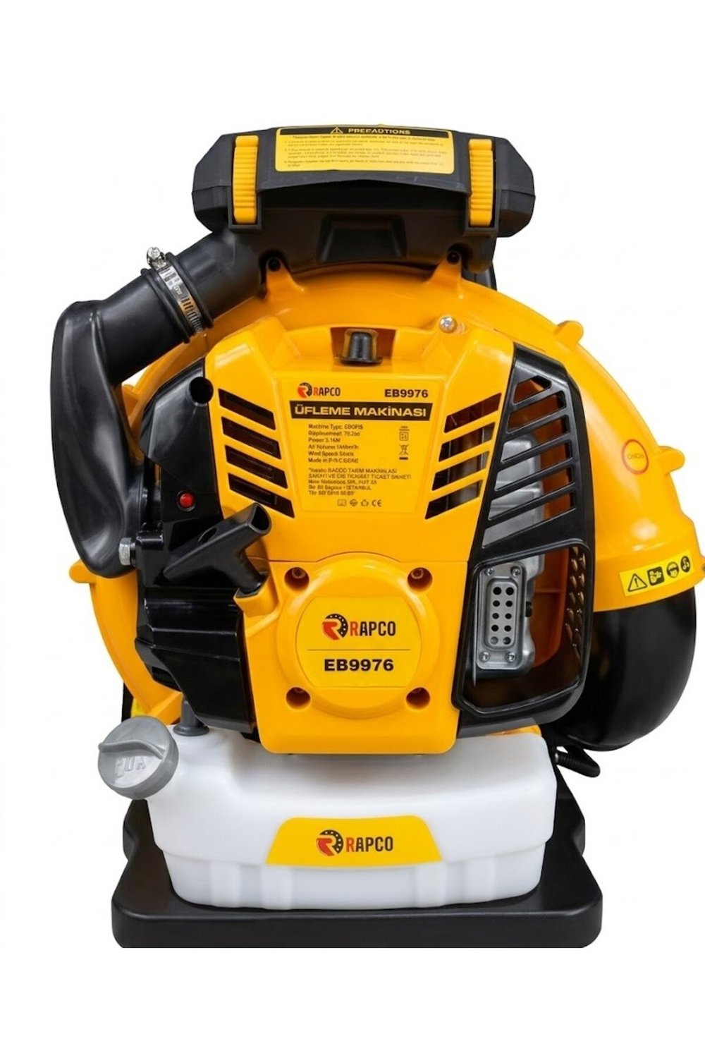 EB9976 MOTORLU YAPRAK ÜFLEME ve TOPLAMA MAKİNESİ 6,8 hp