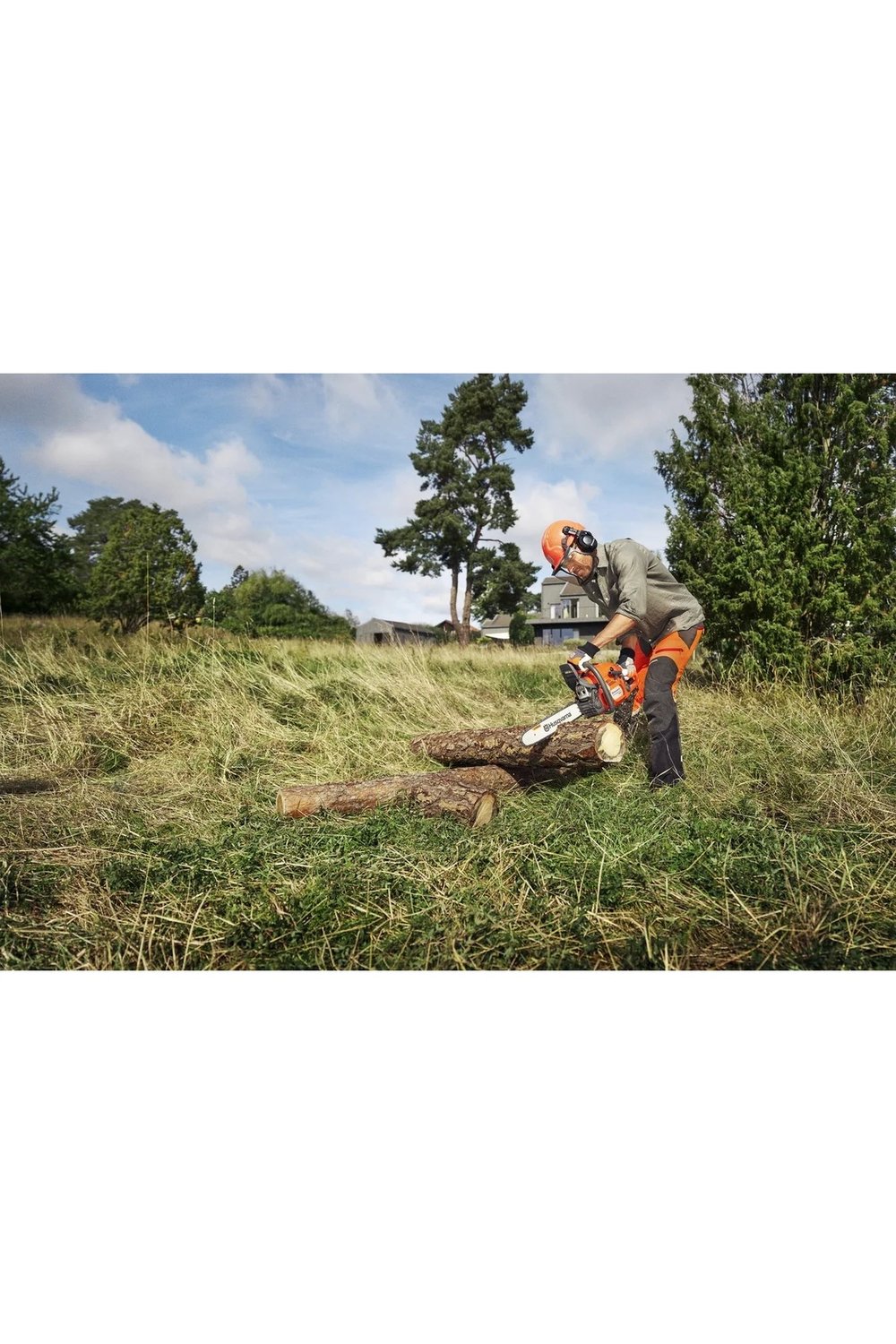 Husqvarna 445 Benzinli Ağaç Kesme Motoru