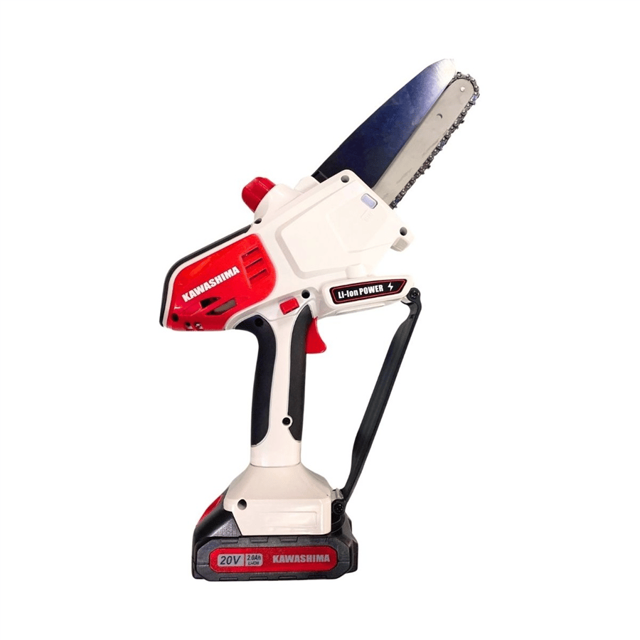 Kawashima Çift Akülü Budama Testeresi 1,1 hp Motor Gücü ve 20 cm Boyu ile Profesyonel Kullanım