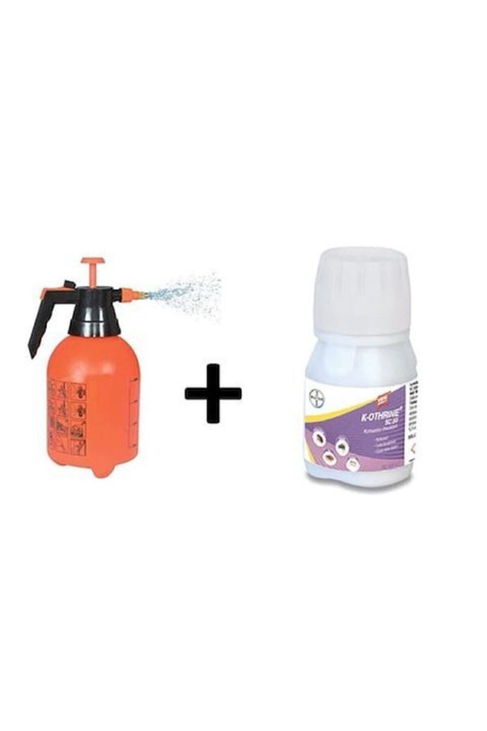 Mega Tarım Ilaçlama Seti - K-othrine Sc50 ml 2 Lt Ilaçlama Pompası Stoğa Bağlı Farklı Gönderilir