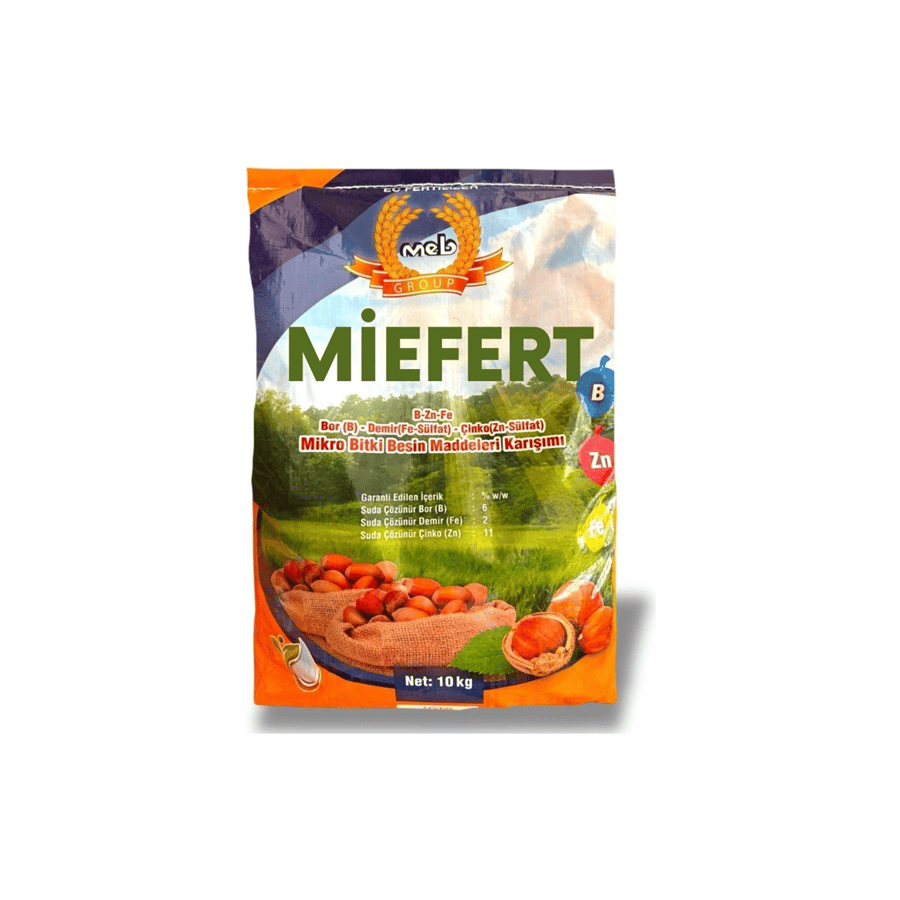 Miefert 10 kg Bor Çinko Demir Kışlık Baharlık Verim Gübresi