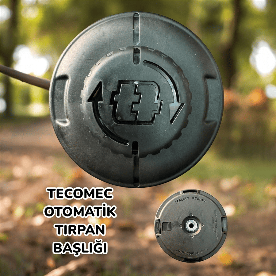 Tecomec Otomatik Tırpan Başlığı Tüm Modellere Uyumlu Mega Tarım