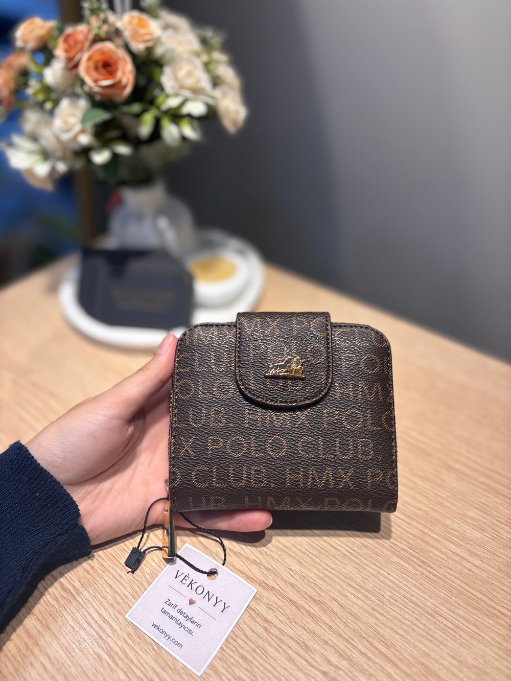 HMX Polo Cüzdan Acı Kahve