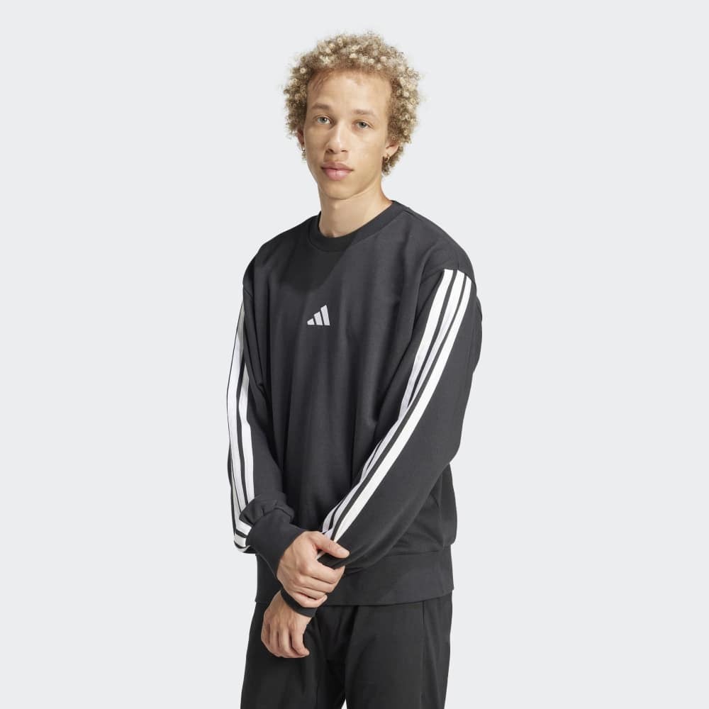 Essentials 3-Stripes French Terry Sweatshirt