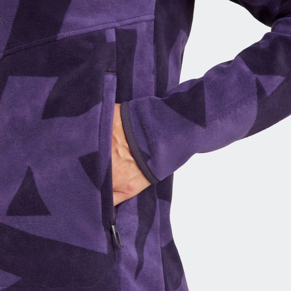 Terrex Multi Printed Full-Zip Fleece Fermuarlı Üst