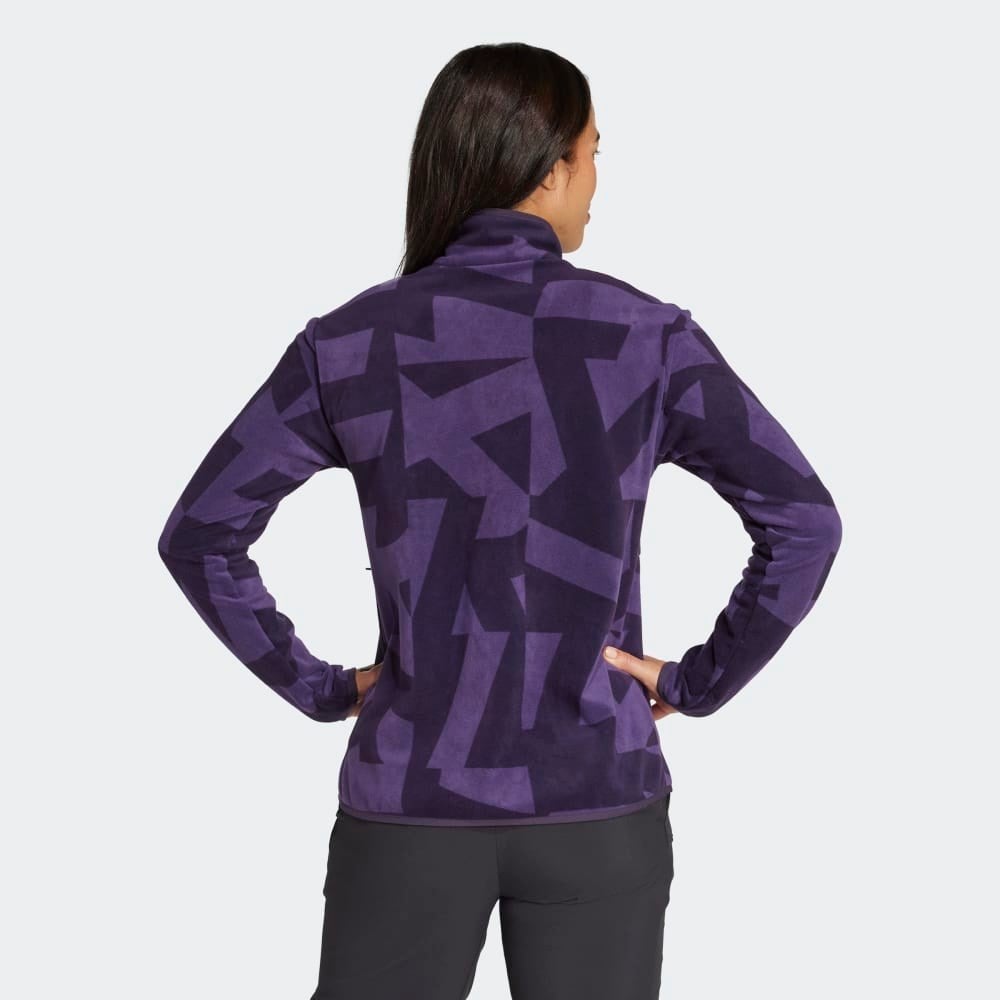 Terrex Multi Printed Full-Zip Fleece Fermuarlı Üst