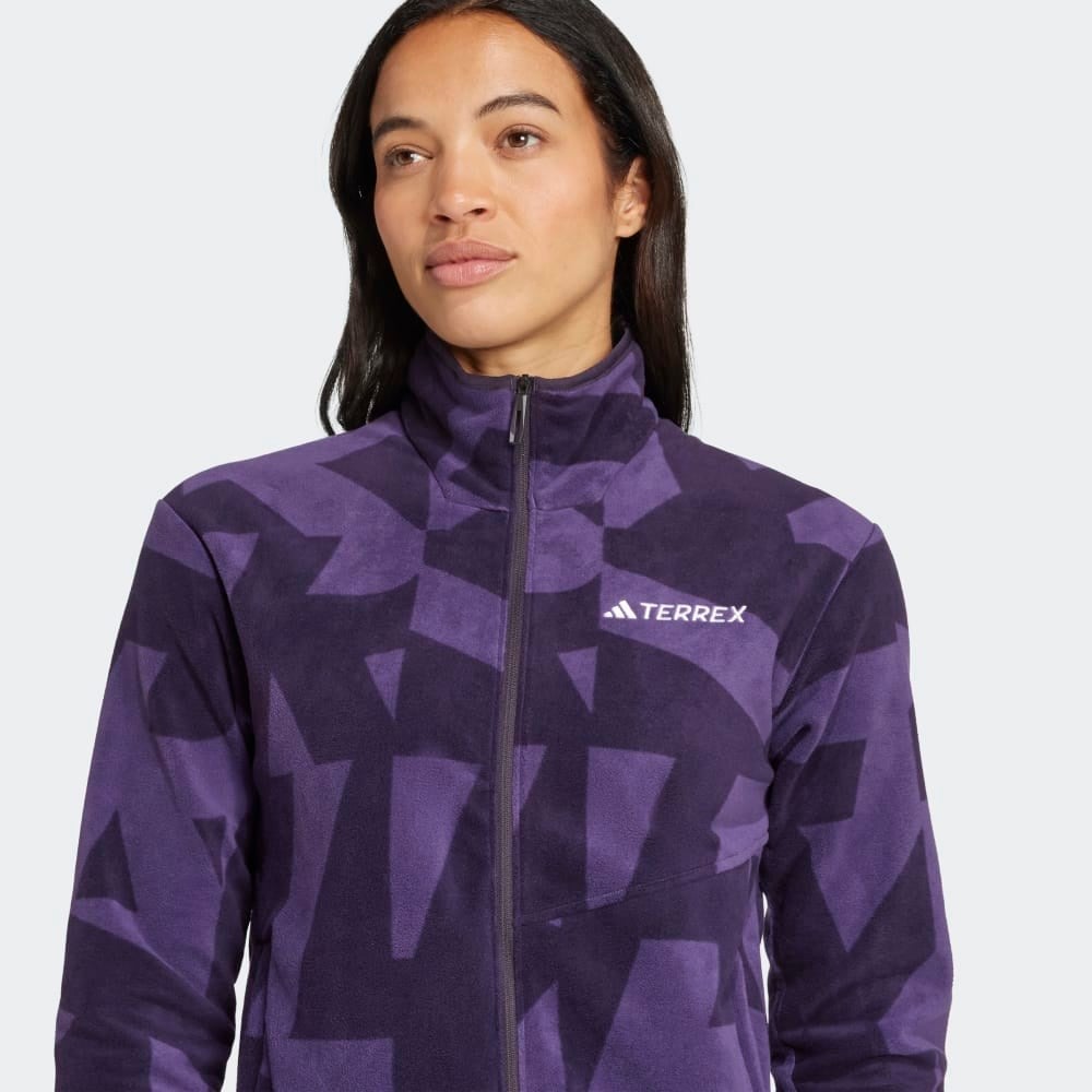 Terrex Multi Printed Full-Zip Fleece Fermuarlı Üst