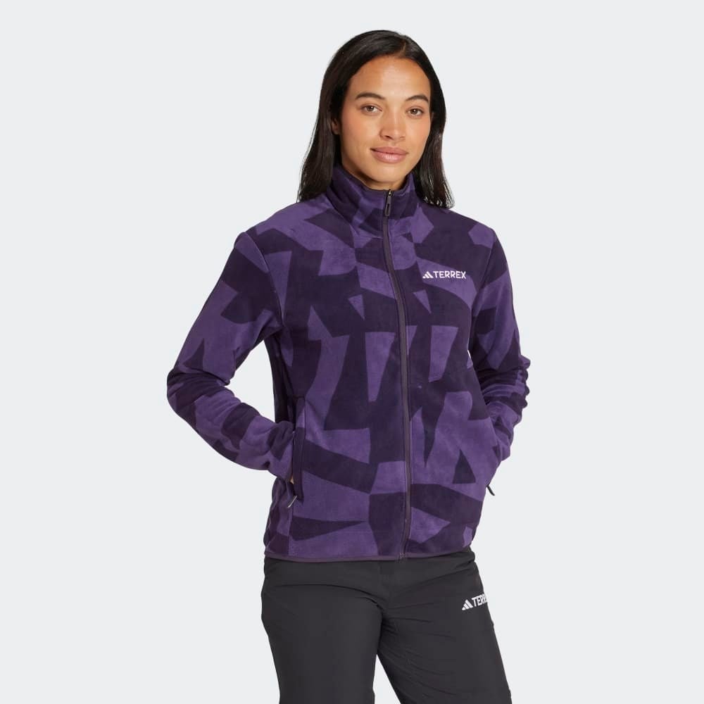Terrex Multi Printed Full-Zip Fleece Fermuarlı Üst