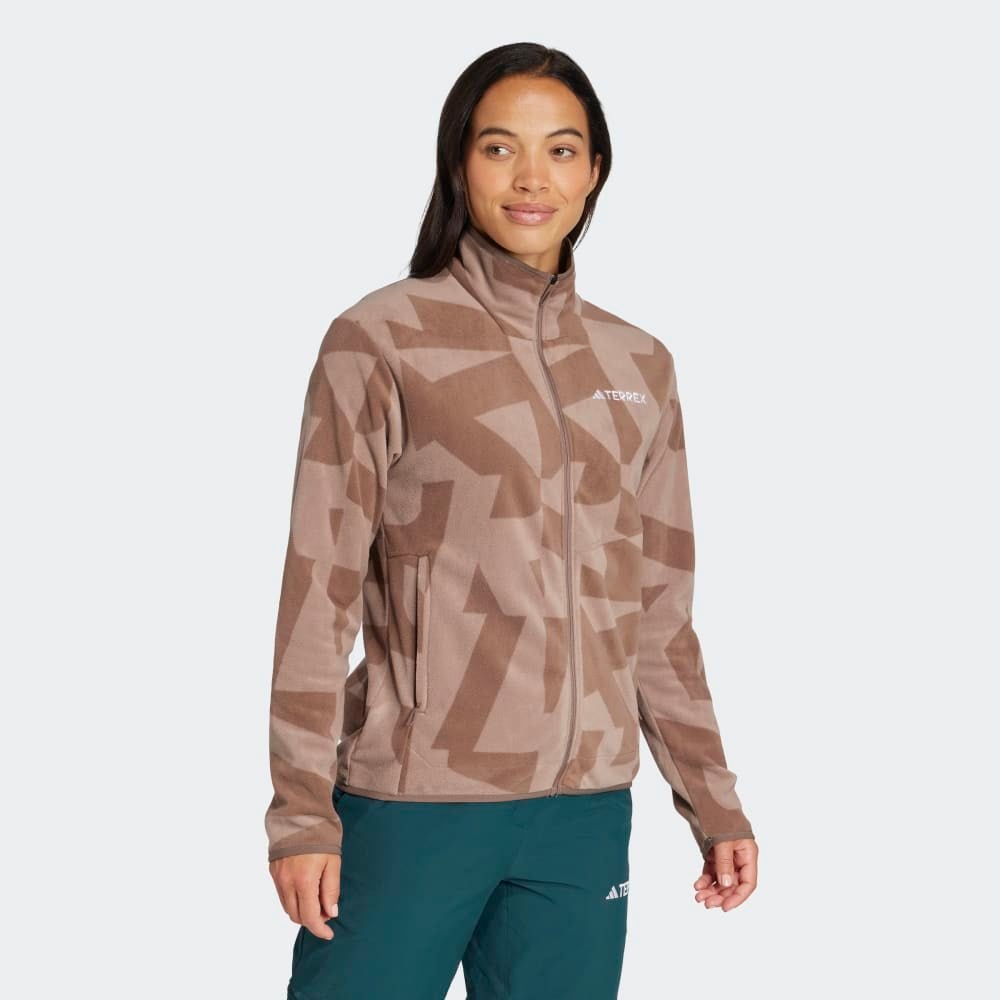 Terrex Multi Printed Full-Zip Fleece Fermuarlı Üst